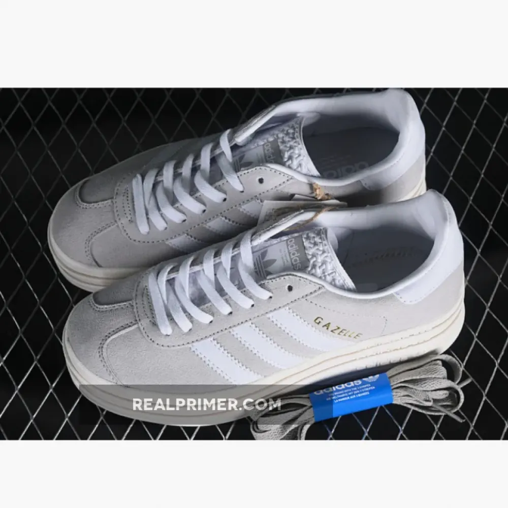 ORIGINALS GAZELLE BOLD GREY TWO/CLOUD WHITE/CORE WHITE HQ6893