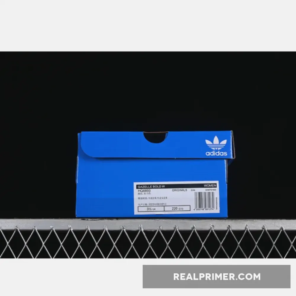 ORIGINALS GAZELLE BOLD GREY TWO/CLOUD WHITE/CORE WHITE HQ6893