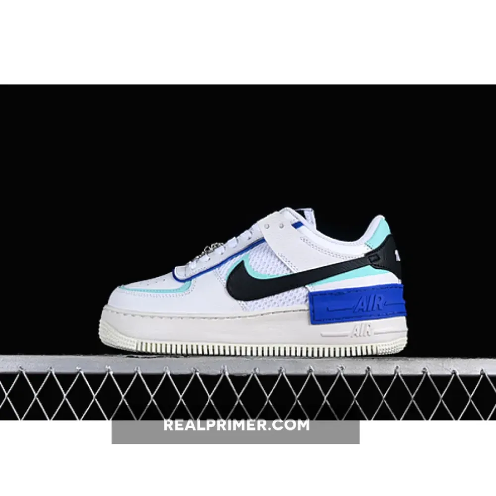 AIR FORCE 1 SHADOW WHITE/CHILE RED/SUNSET PULSE/BLACK DH1965-100