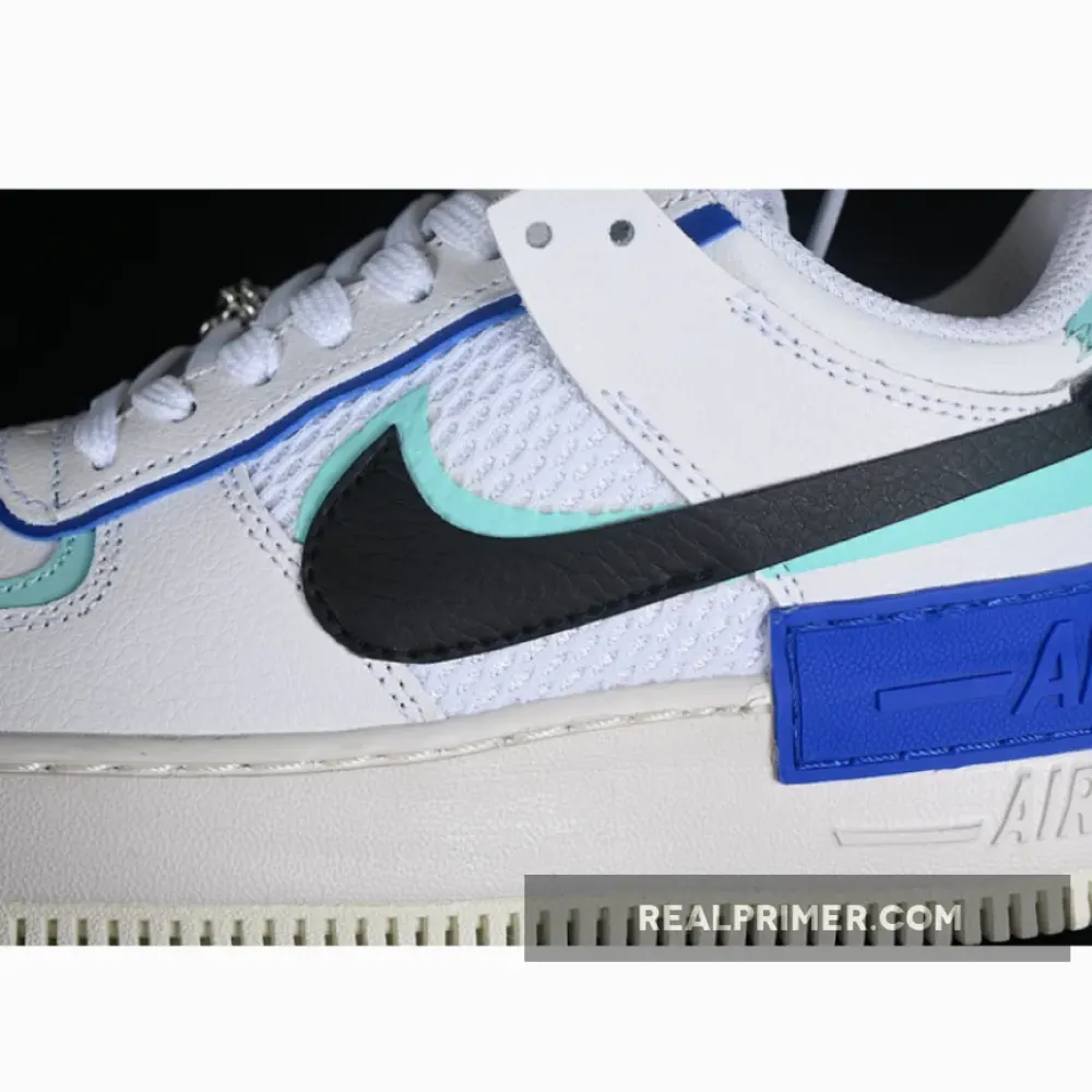 AIR FORCE 1 SHADOW WHITE/CHILE RED/SUNSET PULSE/BLACK DH1965-100