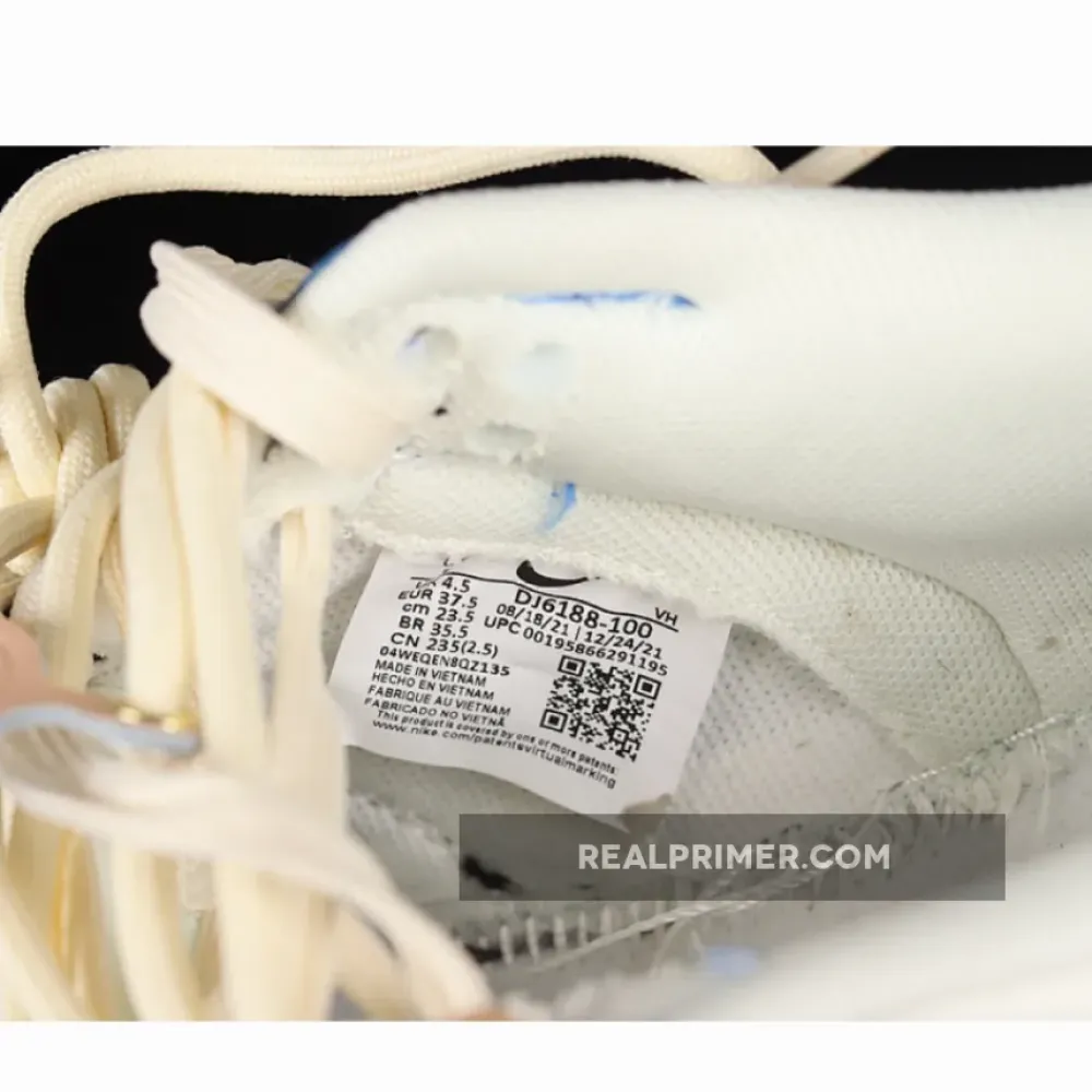 DUNK LOW WHITE/BLACK/BLUE DJ6188-100