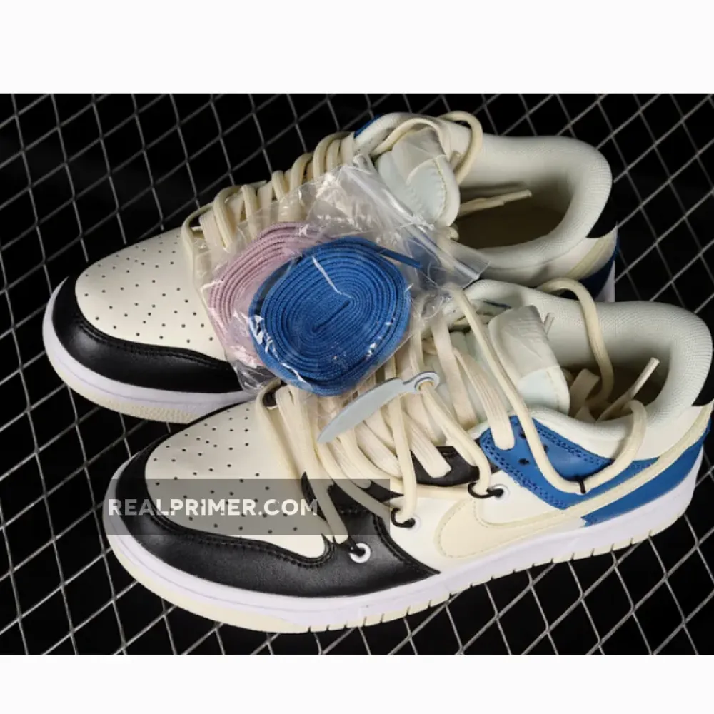 DUNK LOW WHITE/BLACK/BLUE DJ6188-100