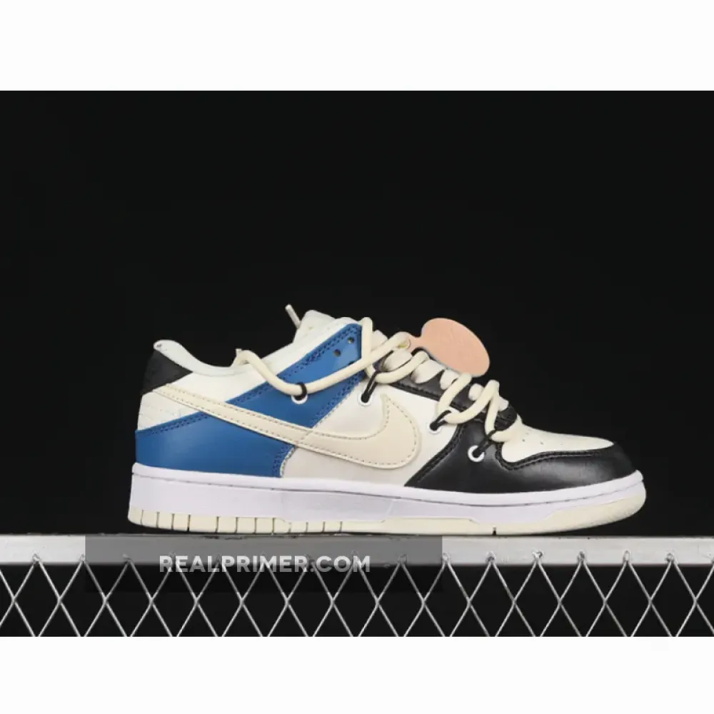 DUNK LOW WHITE/BLACK/BLUE DJ6188-100
