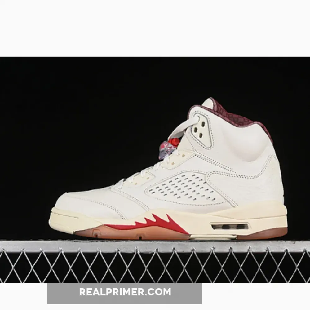 AIR JORDAN 5 EL GRITO SAIL/COCONUT MILK/PINE GREEN/DARK PONY HF8833-100