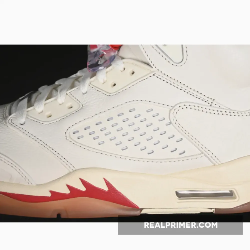 AIR JORDAN 5 EL GRITO SAIL/COCONUT MILK/PINE GREEN/DARK PONY HF8833-100