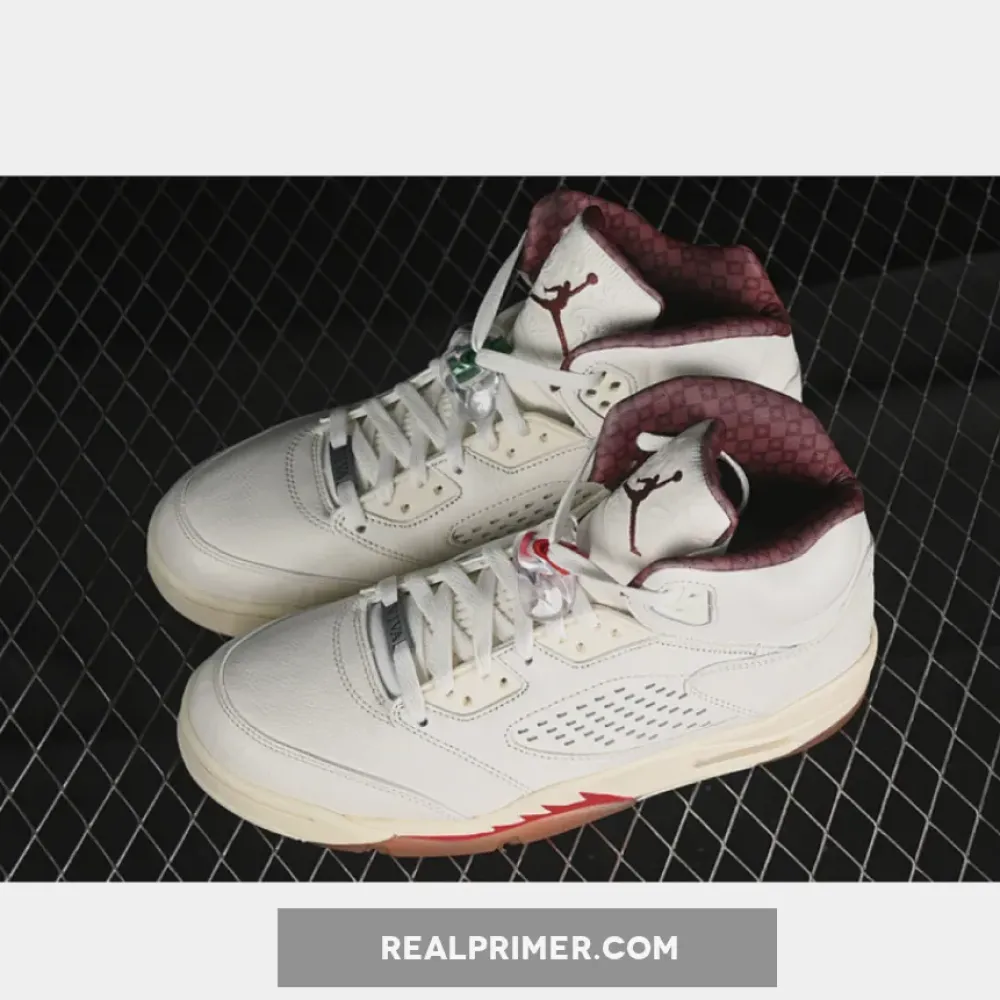 AIR JORDAN 5 EL GRITO SAIL/COCONUT MILK/PINE GREEN/DARK PONY HF8833-100