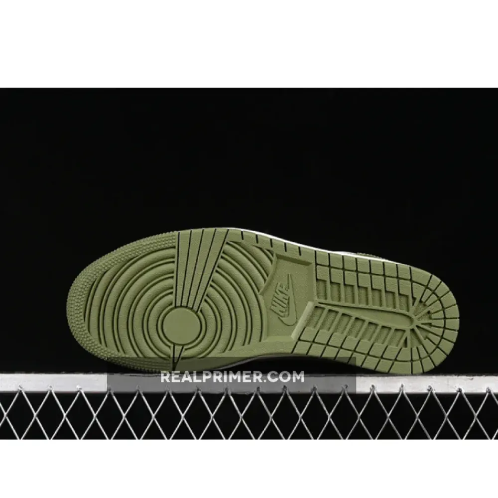 TRAVIS SCOTT X FRAGMENT DESIGN X AIR JORDAN 1 LOW OG SP OFF WHITE/GREEN 36-45