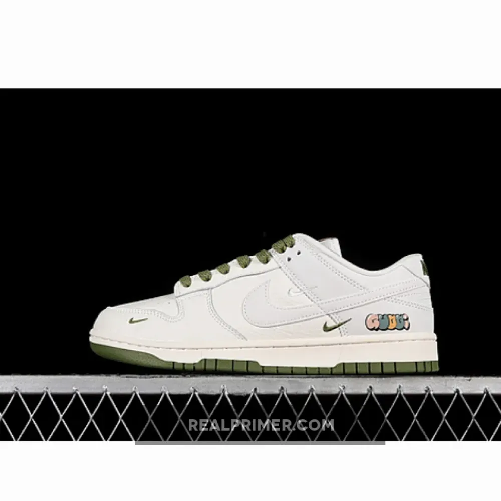 SB DUNK LOW GU*CCI OFF WHITE/GREEN KK1888-007