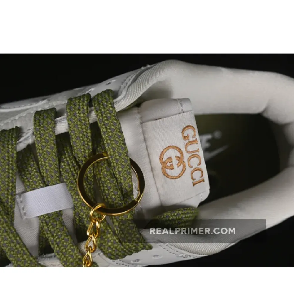 SB DUNK LOW GU*CCI OFF WHITE/GREEN KK1888-007