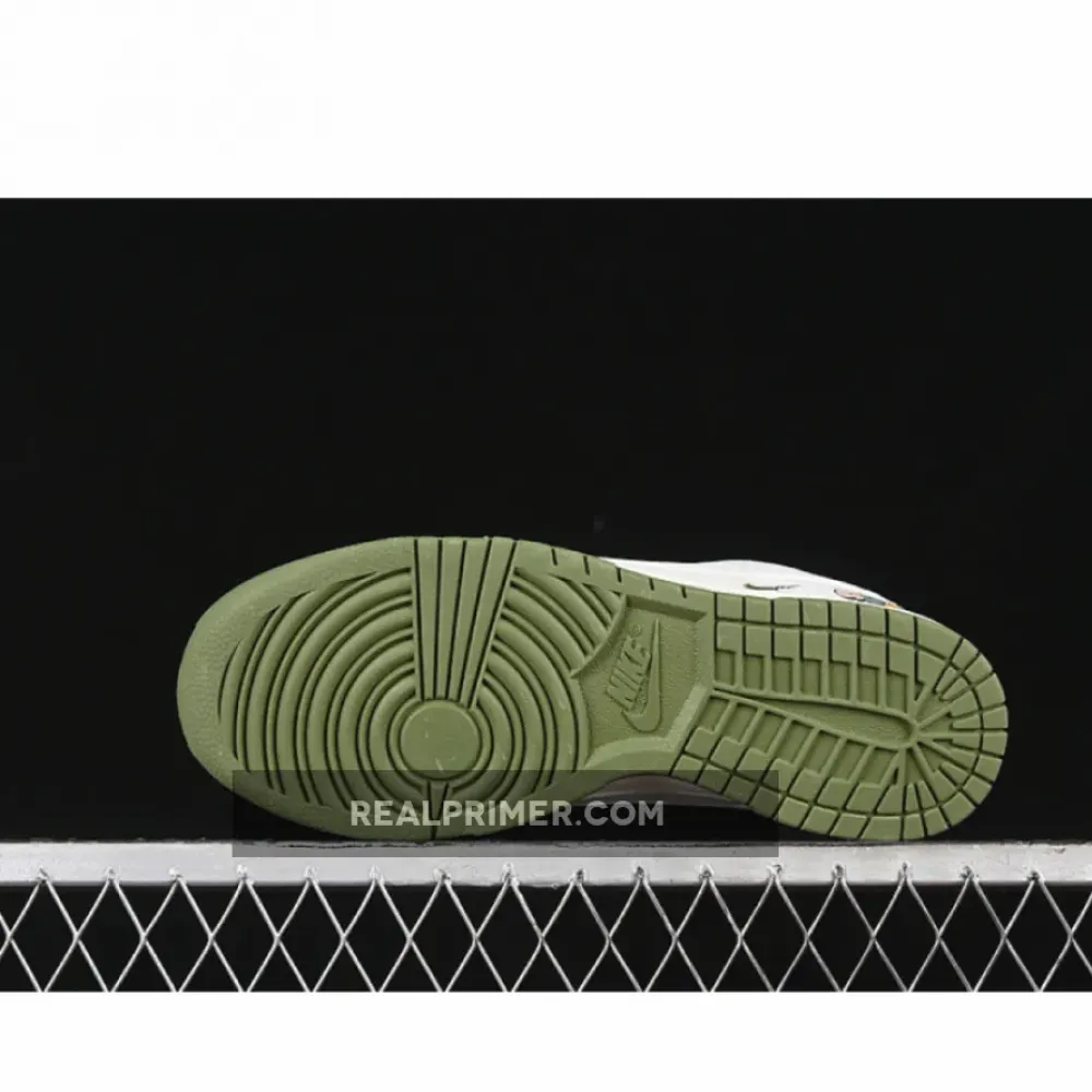 SB DUNK LOW GU*CCI OFF WHITE/GREEN KK1888-007