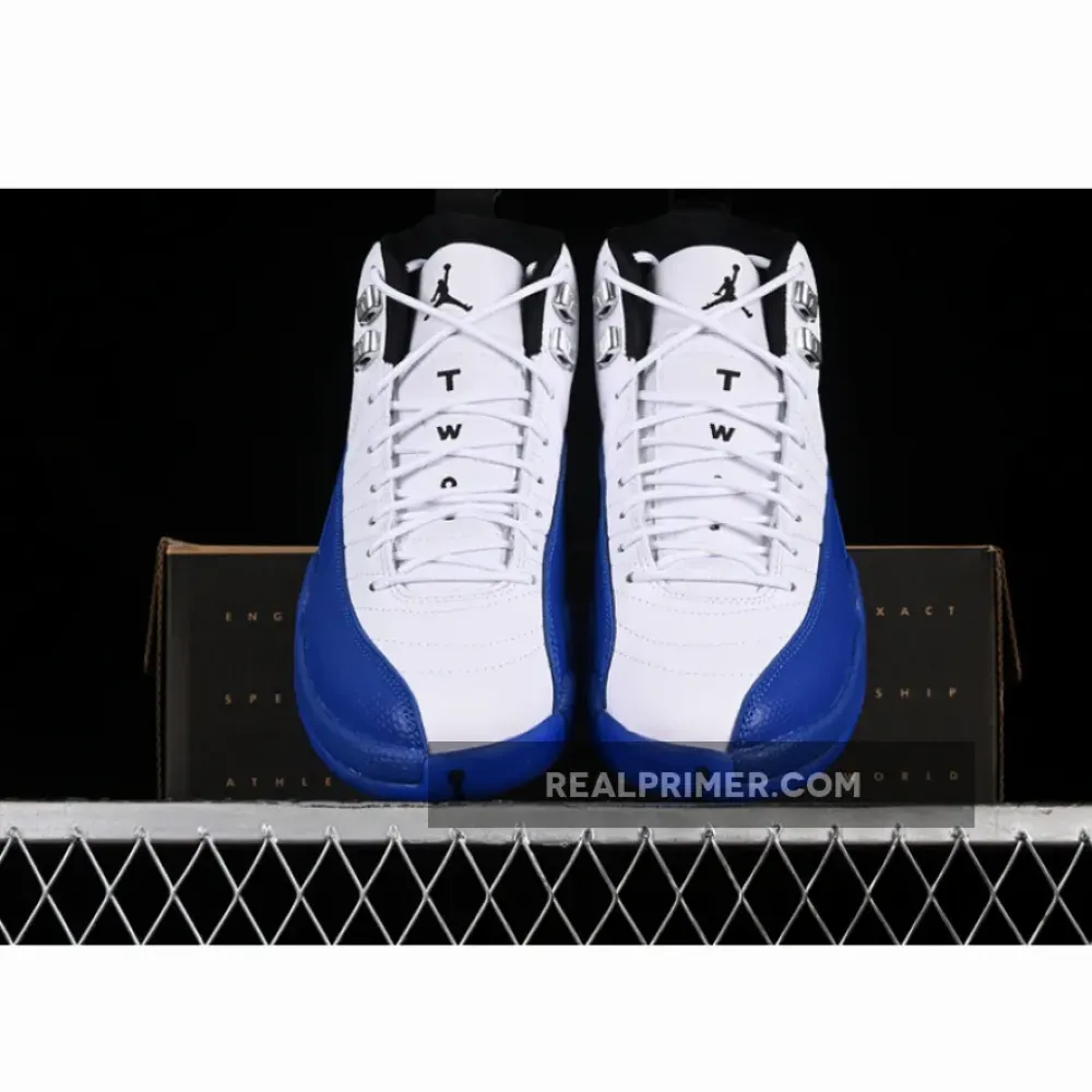 AIR JORDAN 12 RETRO WHITE/BLACK/GAME ROYAL CT8013-140