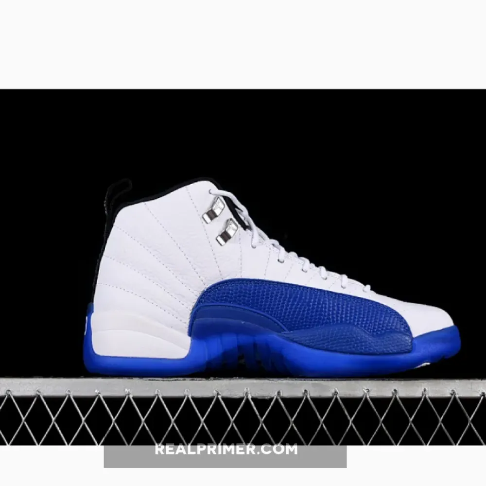 AIR JORDAN 12 RETRO WHITE/BLACK/GAME ROYAL CT8013-140