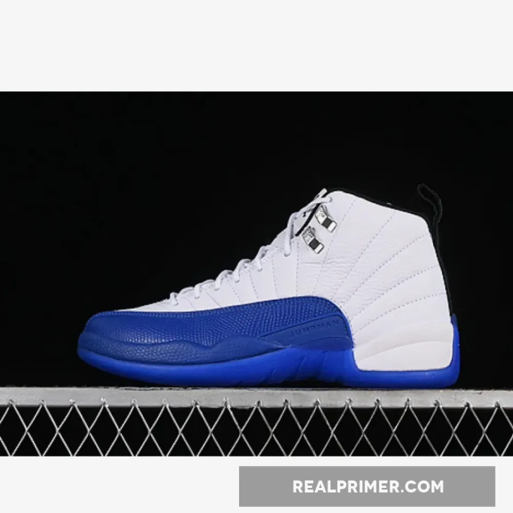 AIR JORDAN 12 RETRO WHITE/BLACK/GAME ROYAL CT8013-140