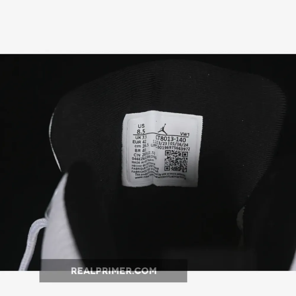 AIR JORDAN 12 RETRO WHITE/BLACK/GAME ROYAL CT8013-140