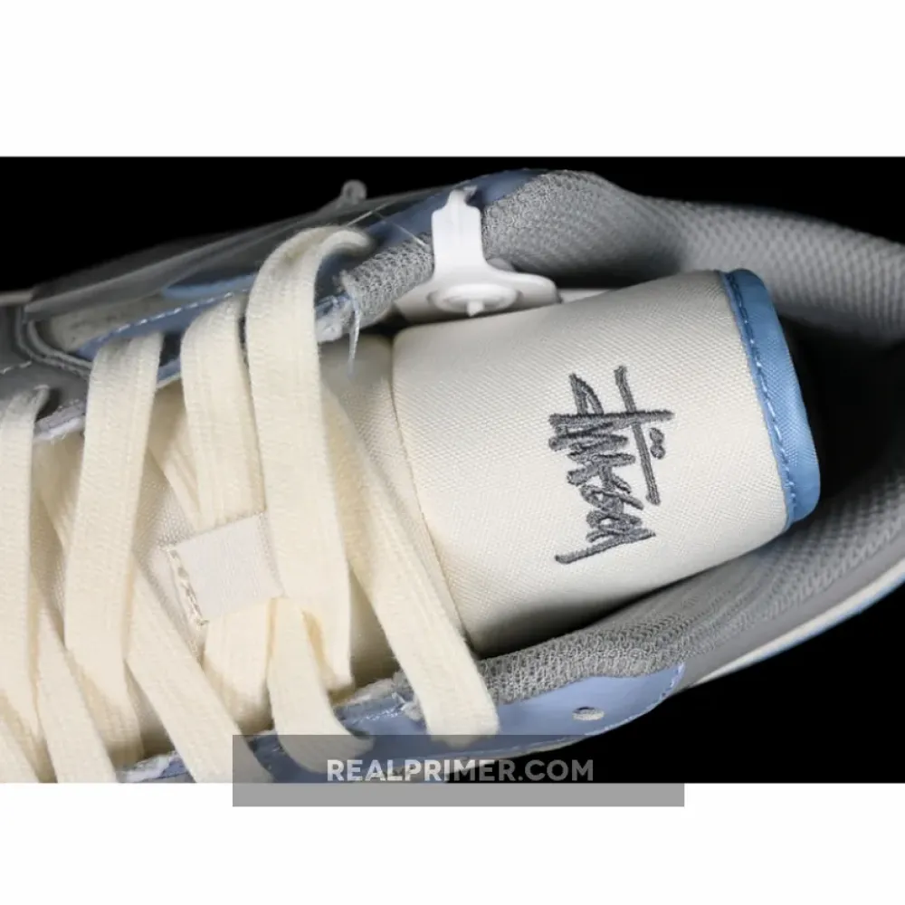 AIR JORDAN 1 LOW WHITE/GREY/BLUE JJ8688-007