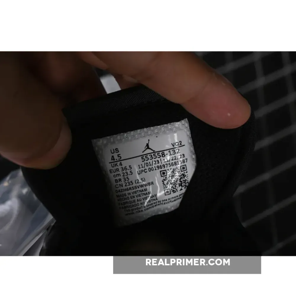 AIR JORDAN 1 LOW WHITE/BLACK/BROWN 553558-132