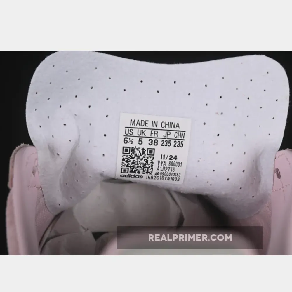 ORIGINALS GAZELLE INDOOR CLEAR PINK/OFF WHITE/GUM JI2716