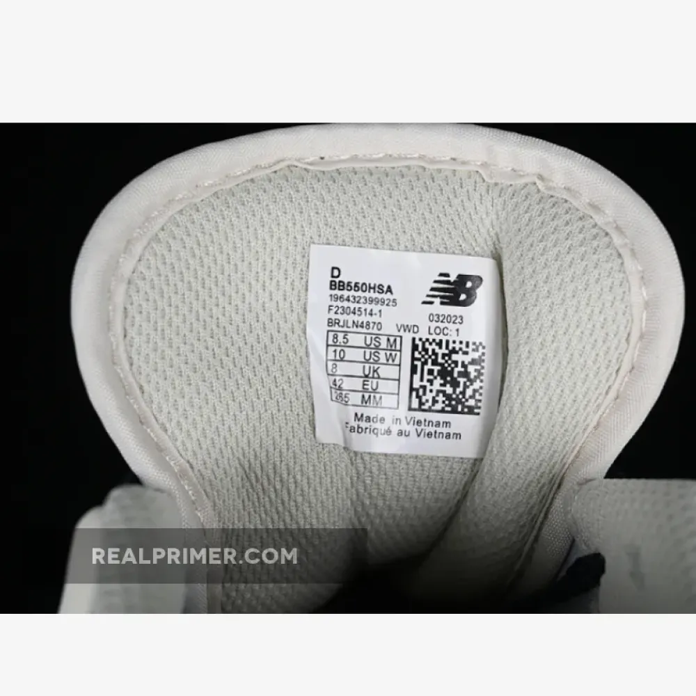 NEW BALANCE BB550 WHITE/GREY/BLACK/BLUE BB550HSA