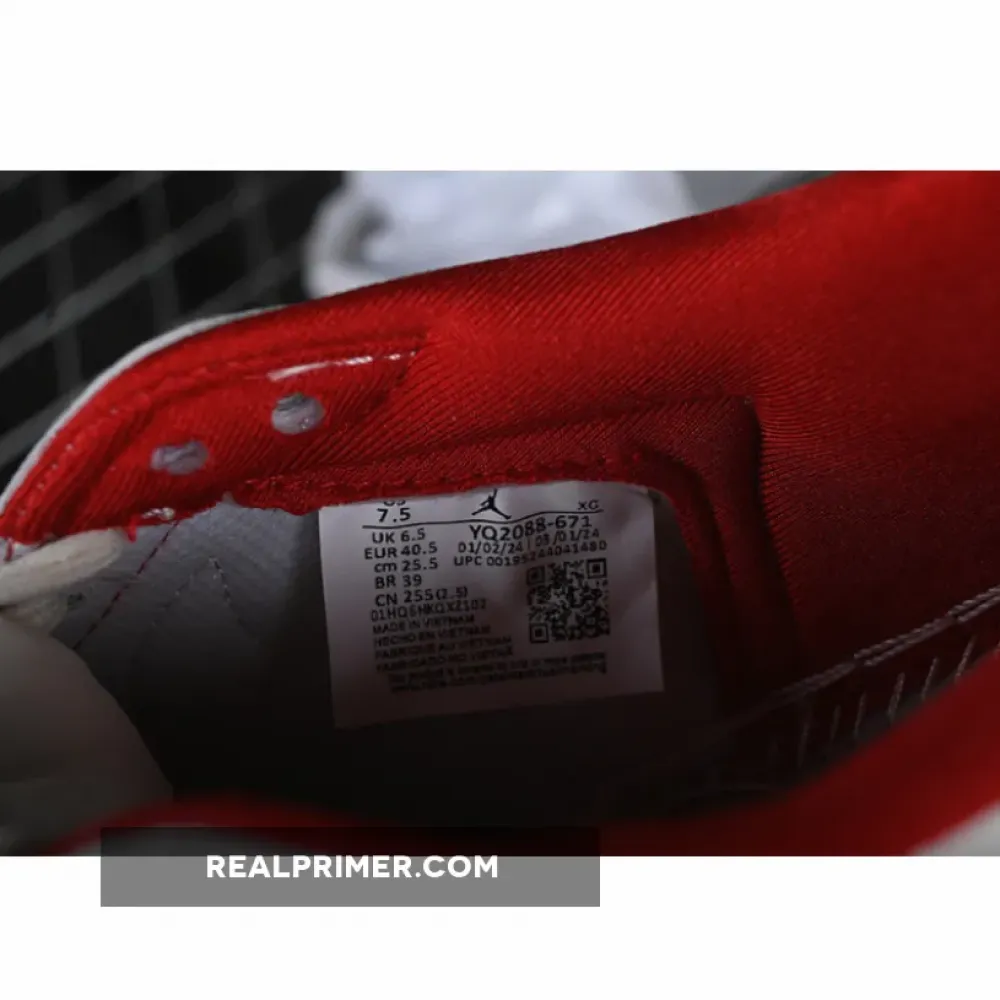 TRAVIS SCOTT X FRAGMENT DESIGN X AIR JORDAN 1 LOW OG SP SUPREME OFF WHITE/RED YQ2088-67