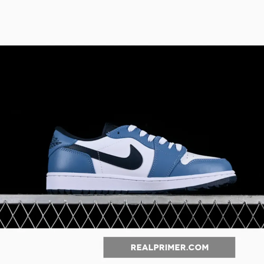AIR JORDAN 1 LOW GOLF WHITE/ARMORY NAVY/AEGEAN STORM/WHITE DD9315-115