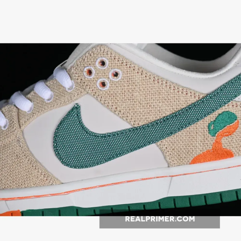 JARRITOS DUNK LOW SB PRO QS PHANTOM/SAFETY ORANGE/MALACHITE FD0860-001