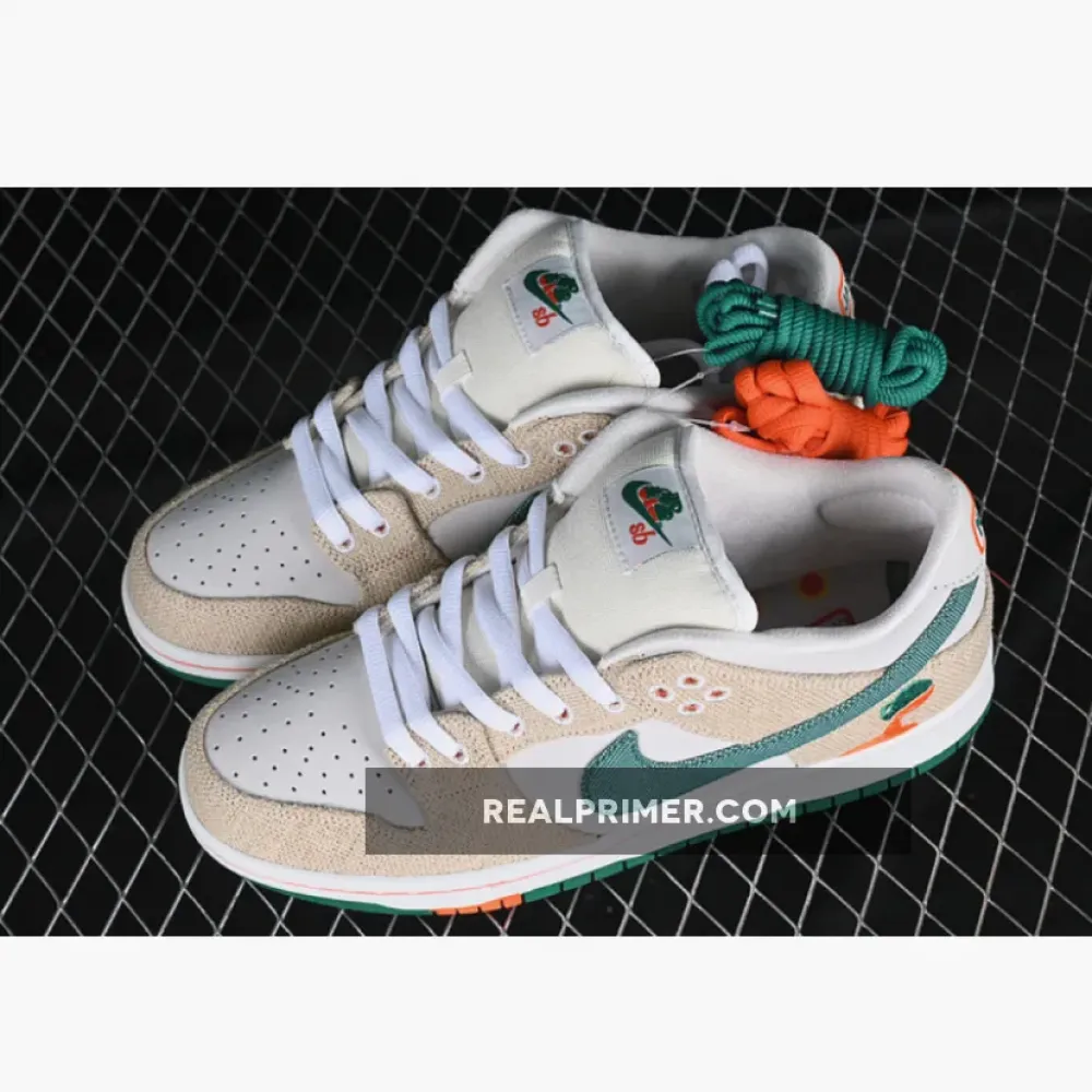 JARRITOS DUNK LOW SB PRO QS PHANTOM/SAFETY ORANGE/MALACHITE FD0860-001