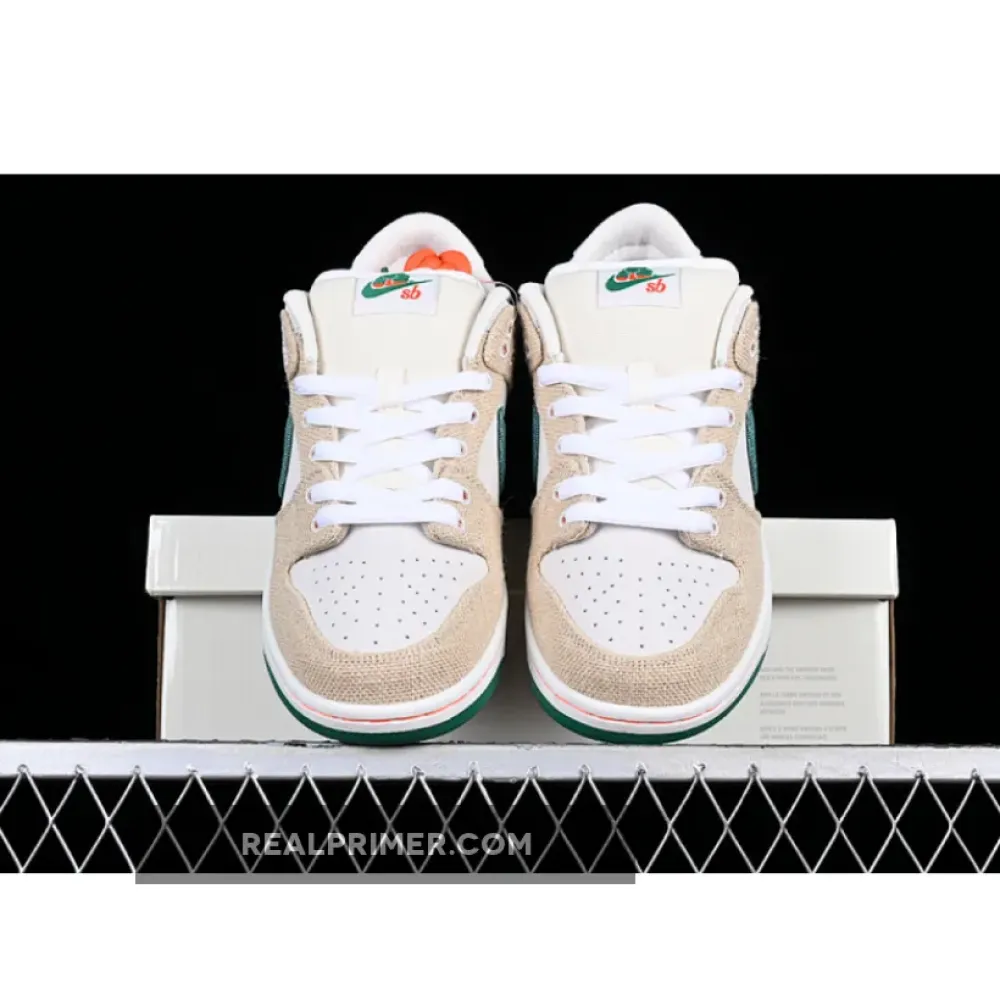 JARRITOS DUNK LOW SB PRO QS PHANTOM/SAFETY ORANGE/MALACHITE FD0860-001