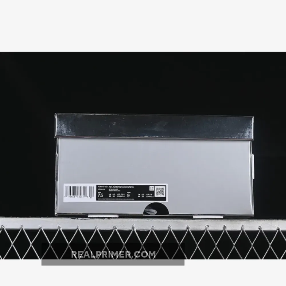 AIR JORDAN 1 LOW GOLF METALLIC SILVER/METALLIC SILVER/PHOTON DUST/WHITE FD6848-001