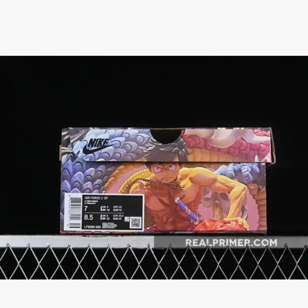 AIR FORCE 1 07 LOW WHITE/GREY/GREEN LF8989-888