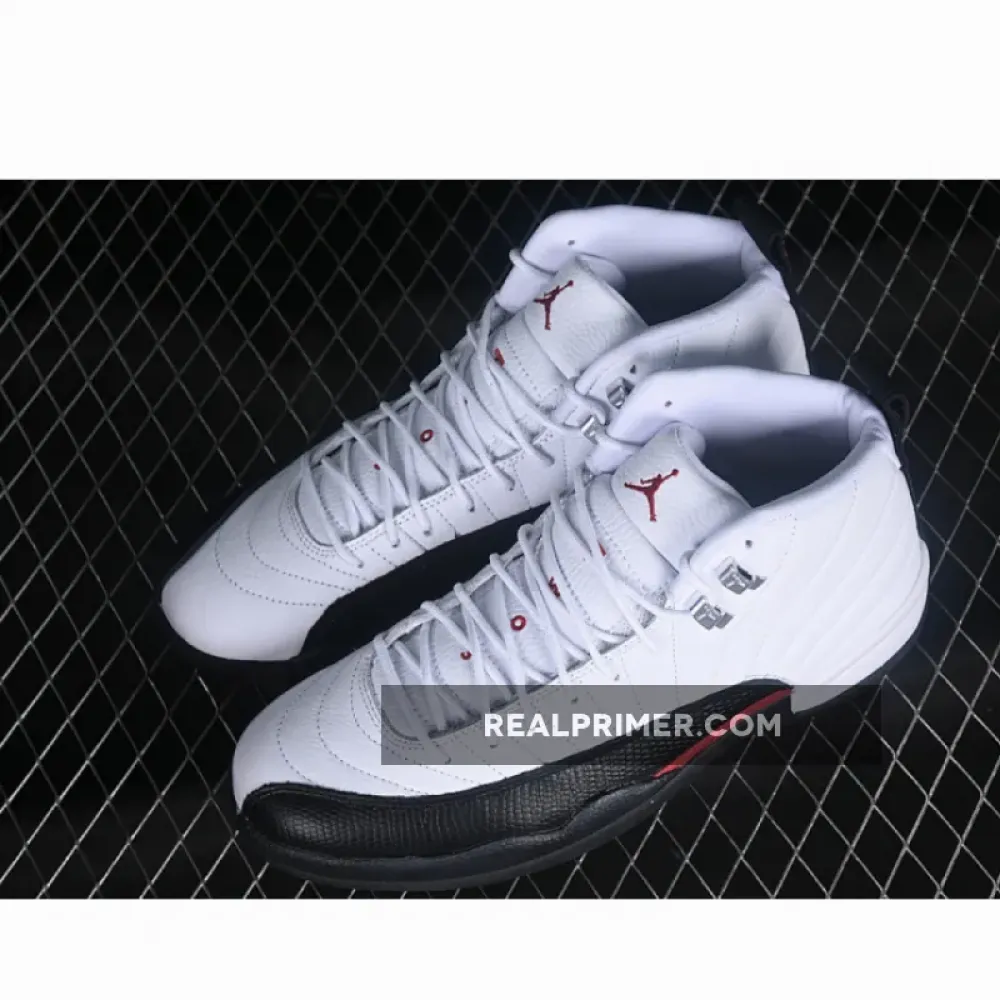 AIR JORDAN 12 RETRO RED TAXI WHITE/GYM RED/BLACK CT8013-162