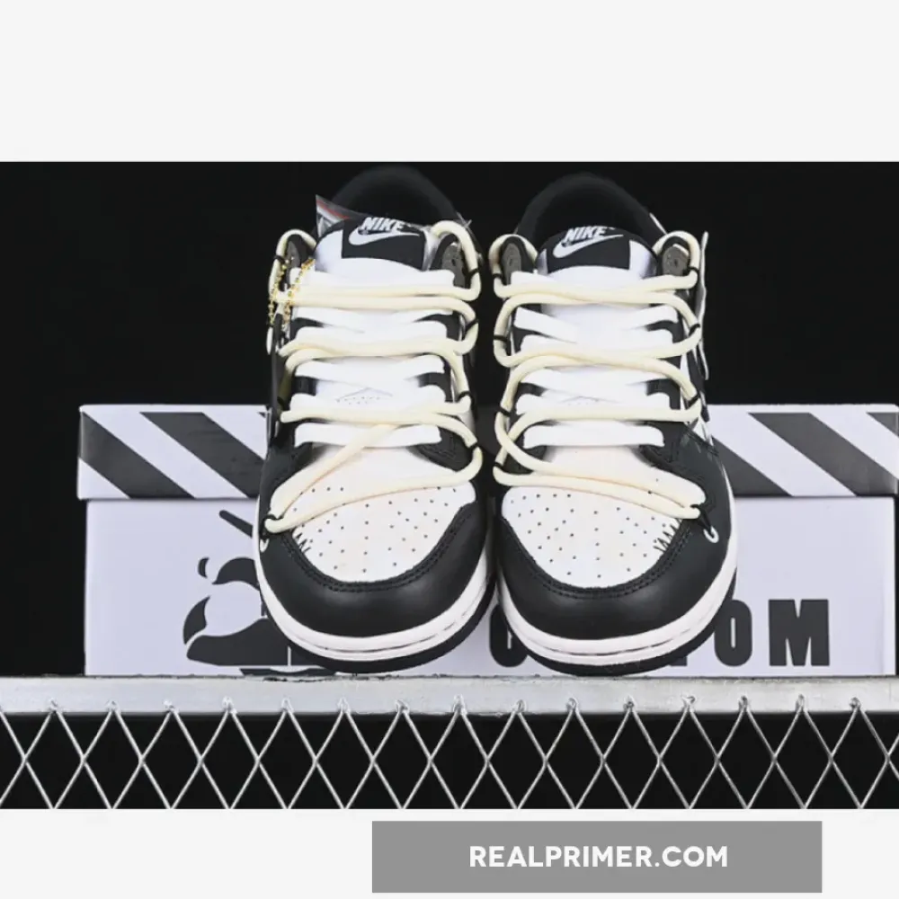 DUNK LOW SB WHITE/BLACK DD1391-100