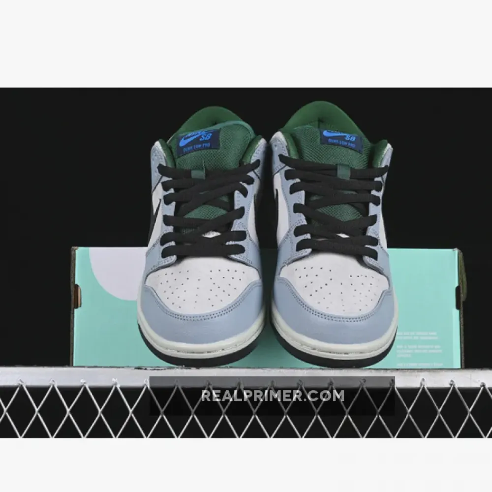 DUNK LOW PREMIUM SB MAPLE LEAF DOVE GREY/GORGE GREEN/BLACK 313170-021
