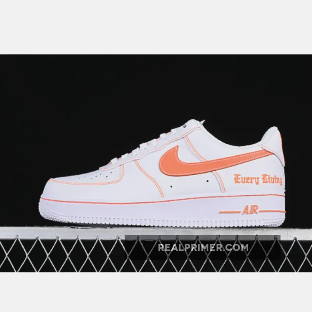 VLONE AIR FORCE 1 07 LOW WHITE/ORANGE AA5360-100