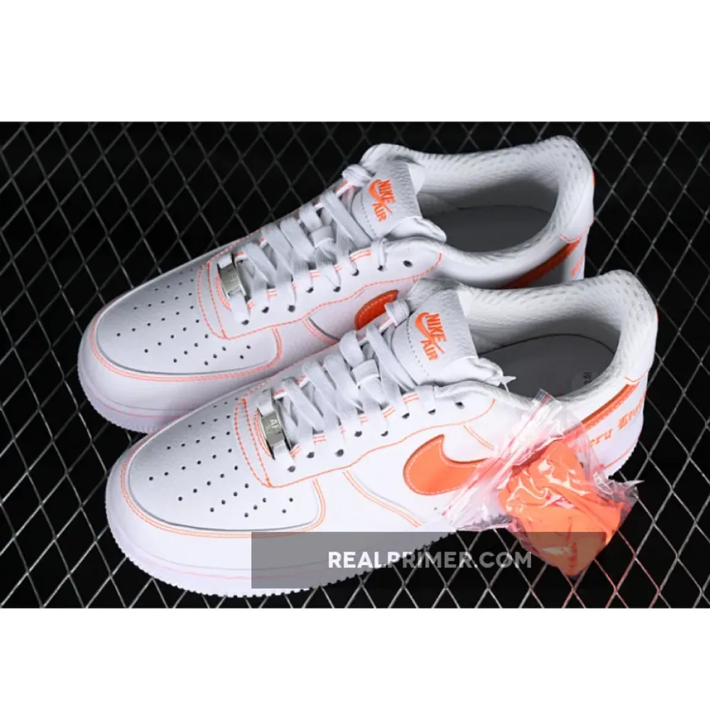 VLONE AIR FORCE 1 07 LOW WHITE/ORANGE AA5360-100