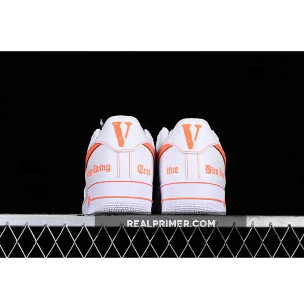 VLONE AIR FORCE 1 07 LOW WHITE/ORANGE AA5360-100