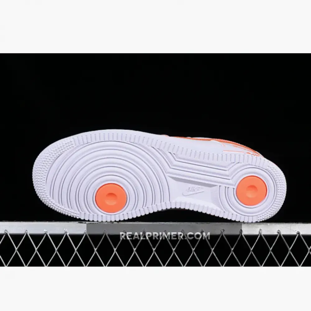 VLONE AIR FORCE 1 07 LOW WHITE/ORANGE AA5360-100