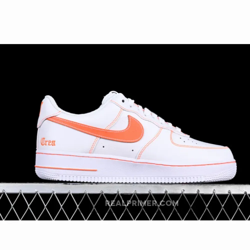 VLONE AIR FORCE 1 07 LOW WHITE/ORANGE AA5360-100