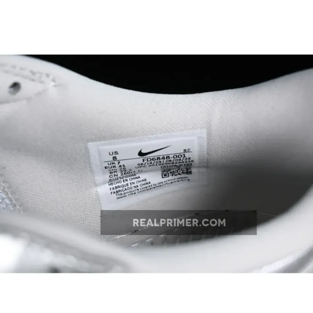 AIR JORDAN 1 LOW GOLF GIFT GIVING WHITE/BLACK/SILVER FD6848-001