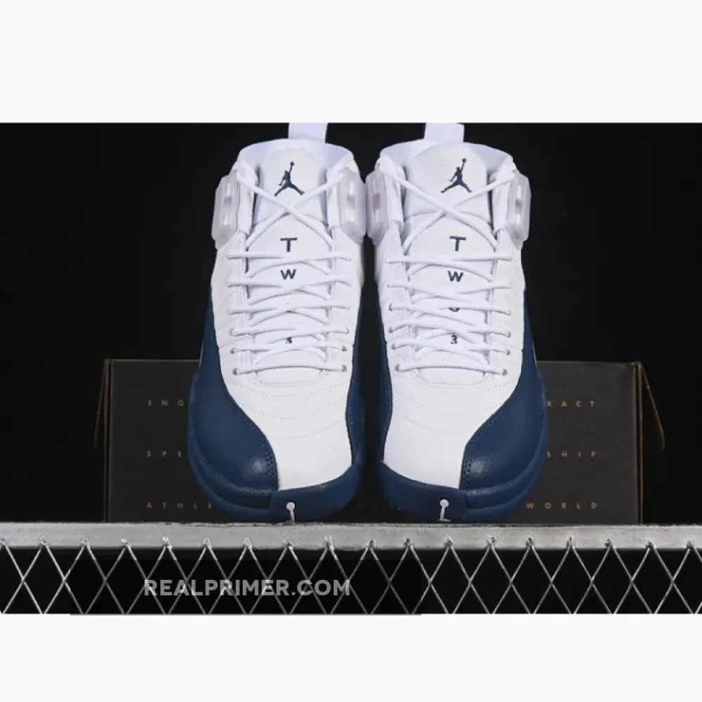 AIR JORDAN 12 RETRO FRENCH BLUE WHITE/FRENCH BLUE/METALLIC SILVER/VARSITY RED CT8013-114