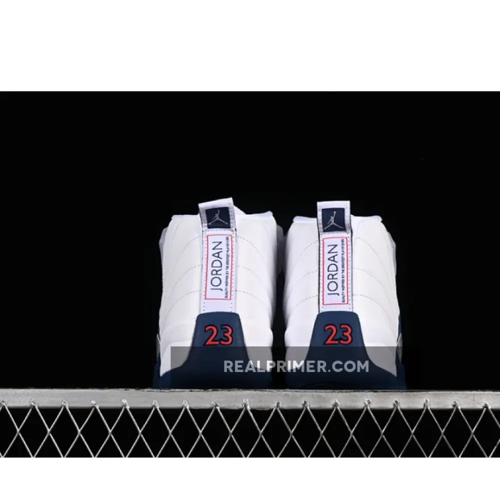 AIR JORDAN 12 RETRO FRENCH BLUE WHITE/FRENCH BLUE/METALLIC SILVER/VARSITY RED CT8013-114