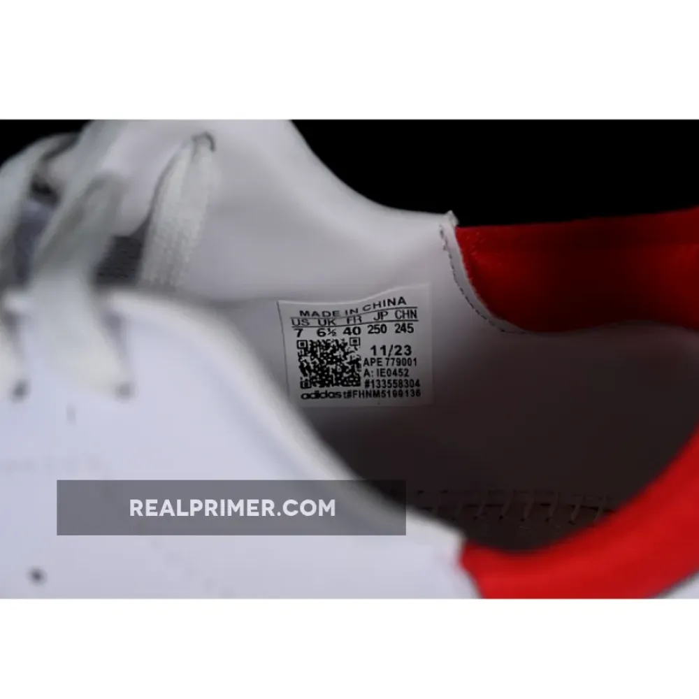 ORIGINALS ADIFOM STAN SMITH MULE WHITE/RED IE0452