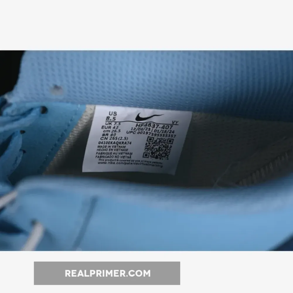 AIR FORCE 1 07 LOW AQUARIUS BLUE/COURT BLUE/COCONUT MILK HF4837-407