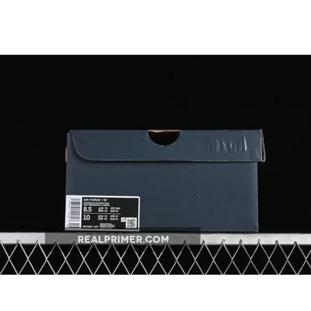 AIR FORCE 1 07 LOW AQUARIUS BLUE/COURT BLUE/COCONUT MILK HF4837-407