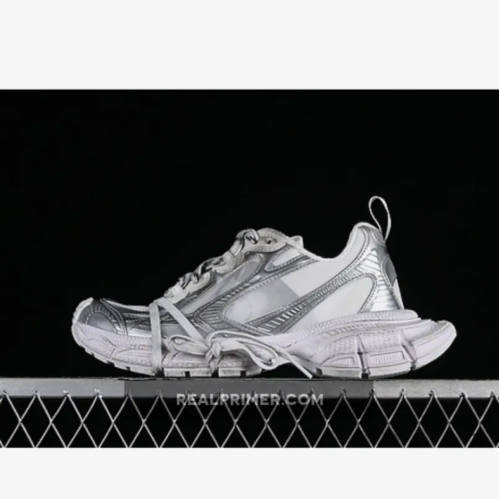 BA*LEN*CIAGA PHANTOM SNEAKER WHITE/GREY/SILVER W3XL59049