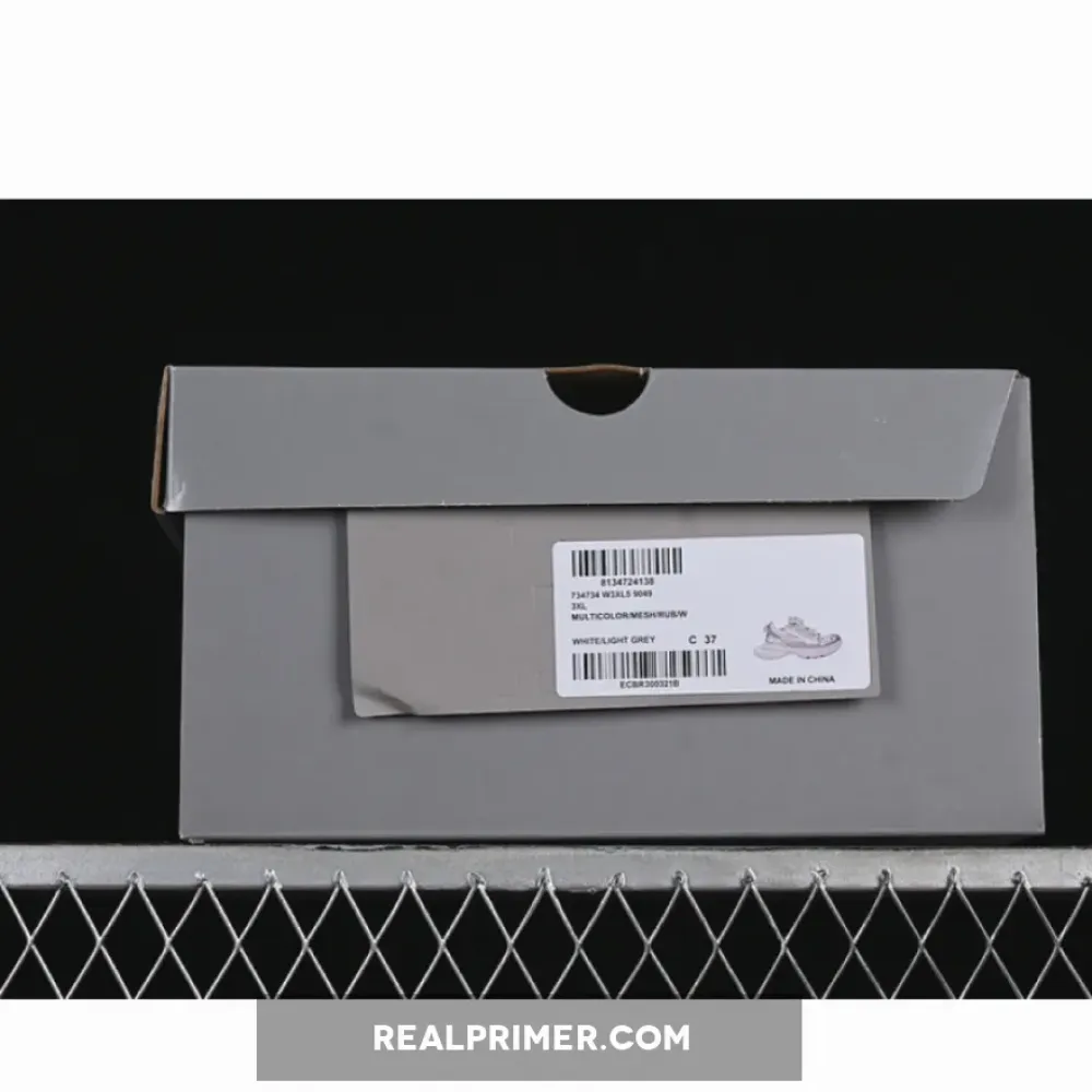 BA*LEN*CIAGA PHANTOM SNEAKER WHITE/GREY/SILVER W3XL59049