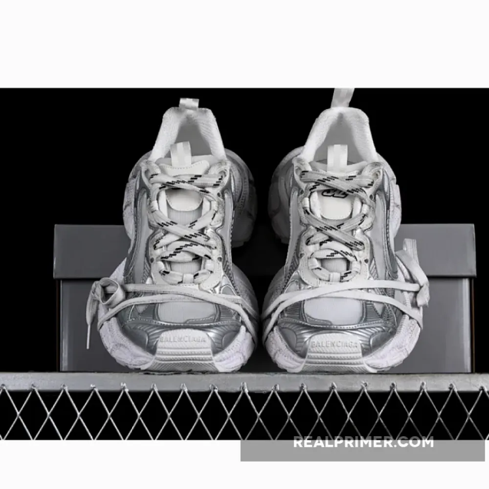 BA*LEN*CIAGA PHANTOM SNEAKER WHITE/GREY/SILVER W3XL59049