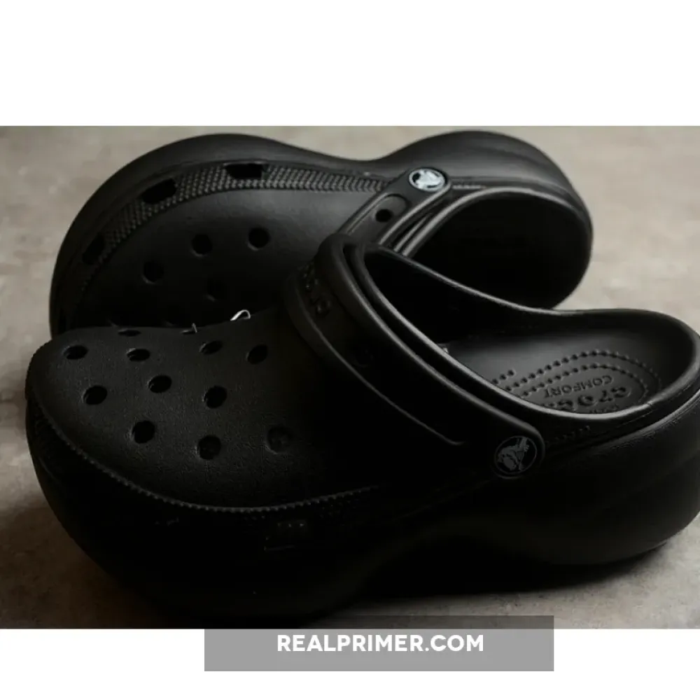 CROCS CLOUDS BY THE SUMMER CLASSIC DUAL-PURPOSE BEACH SANDALS CAVE SHOES  BLACK RVEQRN