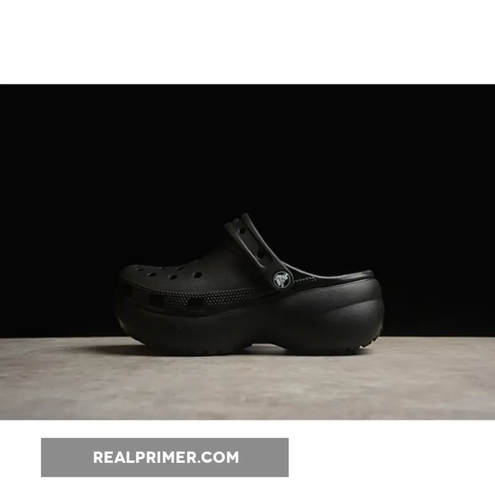 CROCS CLOUDS BY THE SUMMER CLASSIC DUAL-PURPOSE BEACH SANDALS CAVE SHOES  BLACK RVEQRN