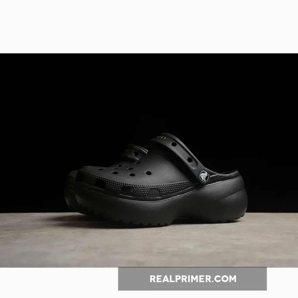 CROCS CLOUDS BY THE SUMMER CLASSIC DUAL-PURPOSE BEACH SANDALS CAVE SHOES  BLACK RVEQRN