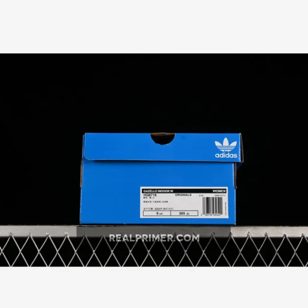 ORIGINALS GAZELLE INDOOR ORANGE PEEL/CLOUD WHITE/GOLD METALLIC HQ8716